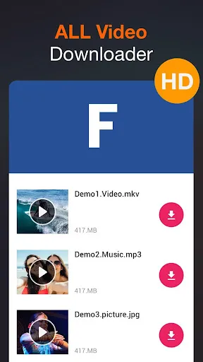 All Video Downloader - V应用截图