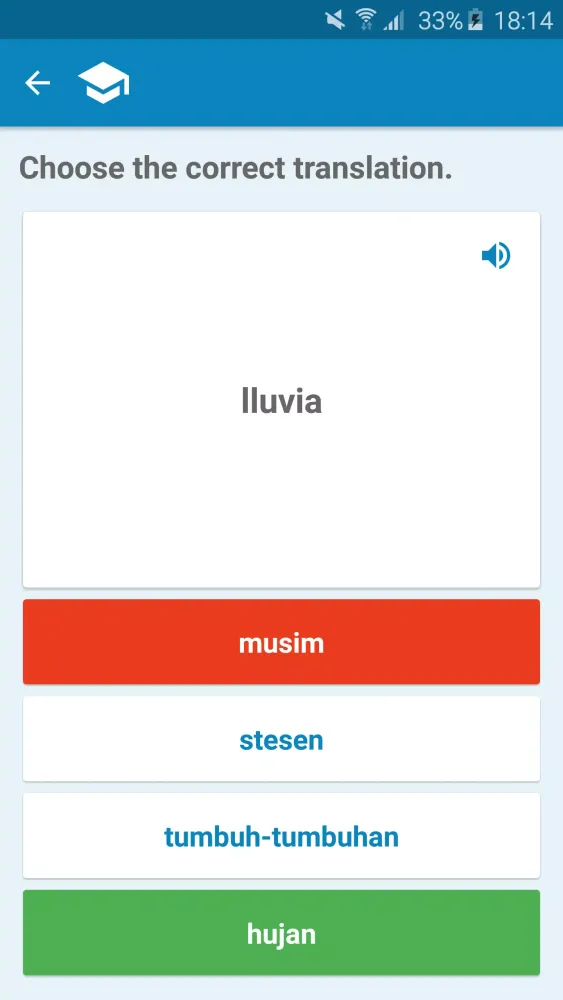 Spanish-Malay Dictionary Screenshots