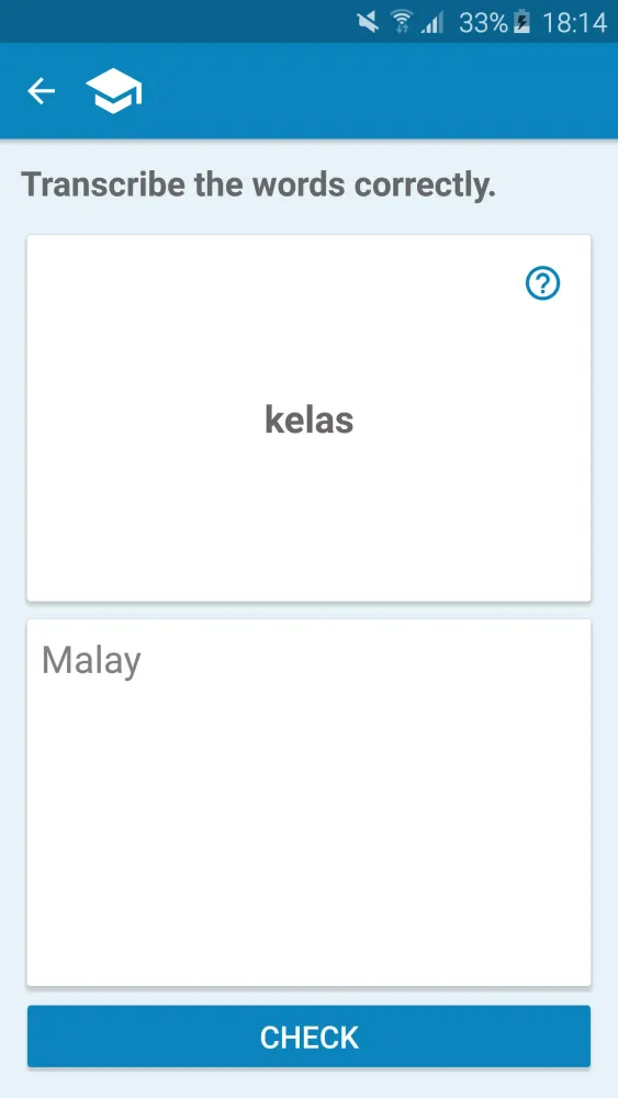 Spanish-Malay Dictionary Screenshots