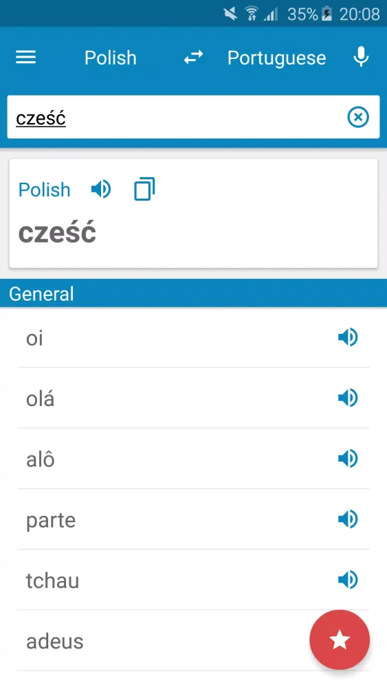 Polish-Portuguese Dictionary应用截图