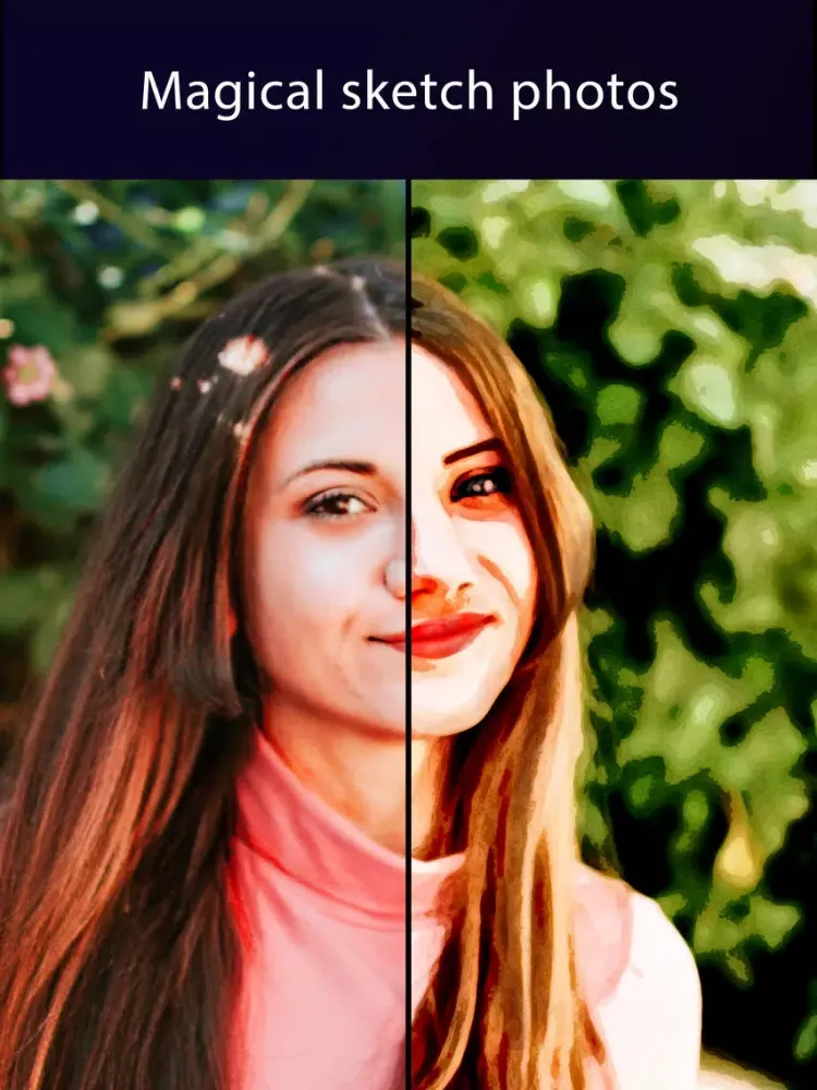 Capturas de pantalla de Pic Sketch – Pencil Draw Effects Maker iPad 