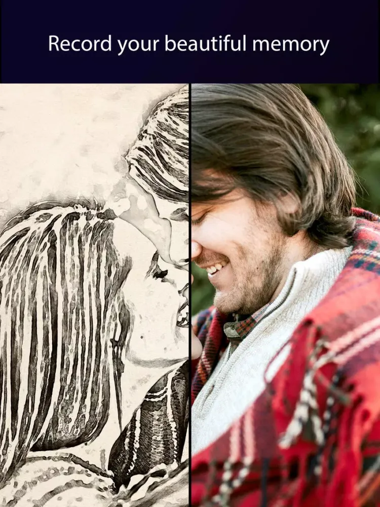 Capturas de pantalla de Pic Sketch – Pencil Draw Effects Maker iPad 