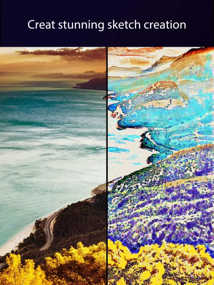 Capturas de pantalla de Pic Sketch – Pencil Draw Effects Maker iPad 