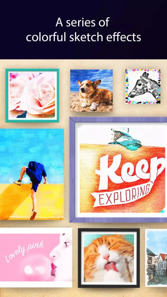 Capturas de pantalla de Pic Sketch – Pencil Draw Effects Maker