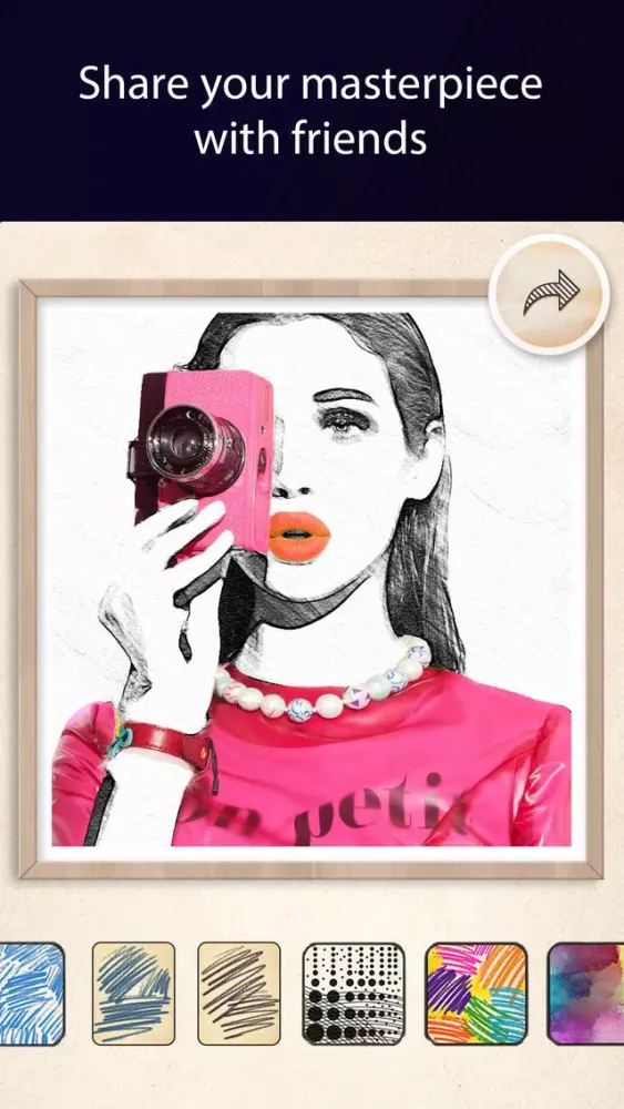 Capturas de pantalla de Pic Sketch – Pencil Draw Effects Maker