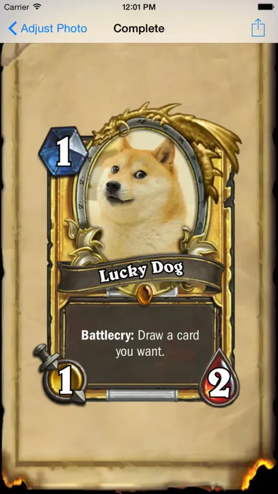 Card Maker for Hearthstone Ekran Görüntüleri
