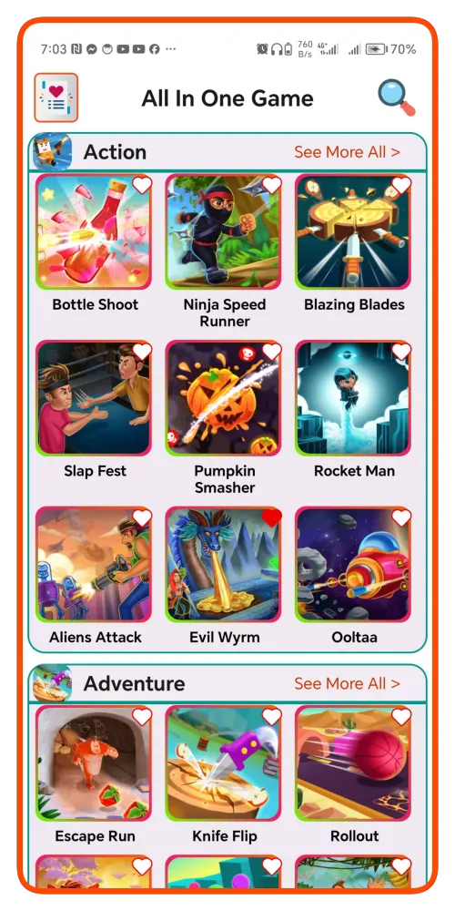 All Games - All In One Game Screenshots
