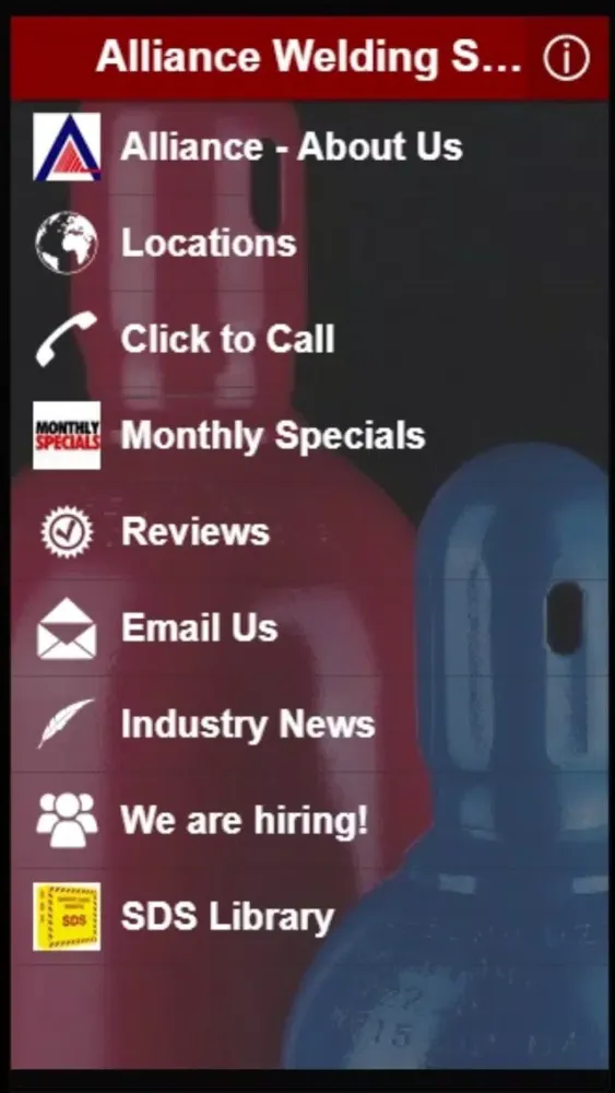 Alliance Welding Supplies Screenshots