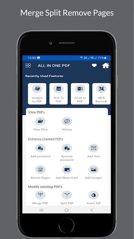 Capturas de pantalla de ALL IN ONE PDF