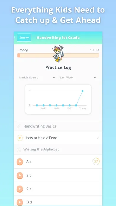 Learn Handwriting 1st Grade應用截圖