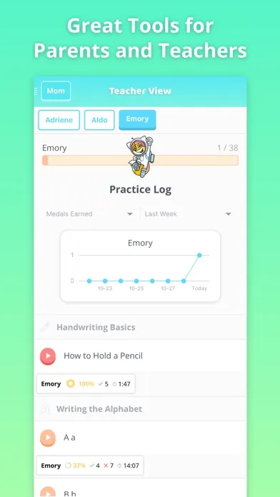 Learn Handwriting 1st Grade應用截圖