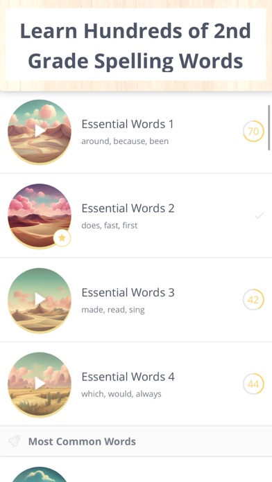 Learn Spelling 2nd Grade应用截图