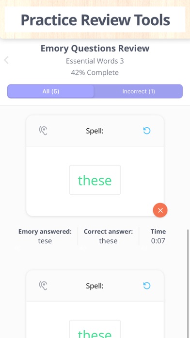 Learn Spelling 2nd Grade应用截图