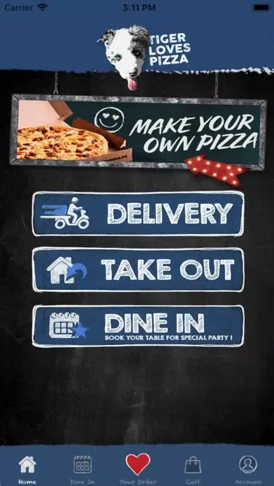 Tiger Loves Pizza Screenshots