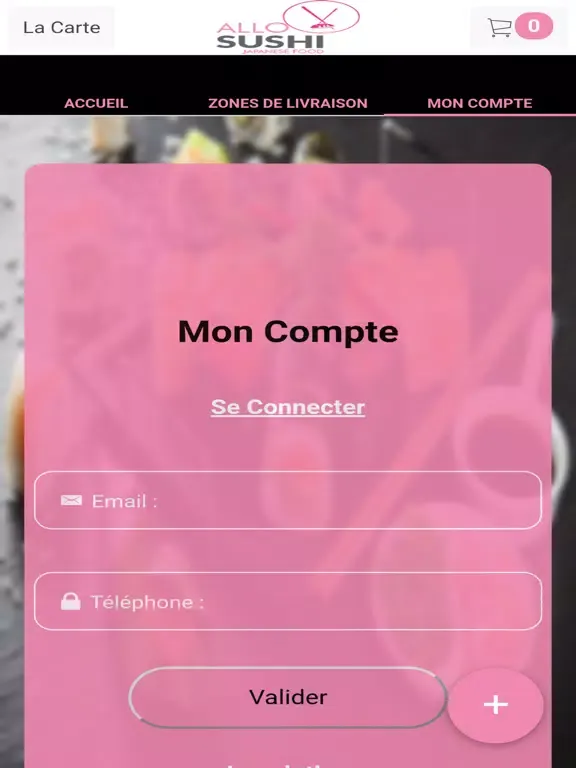 Allo Yous Sushi iPad  سکرین شاٹس