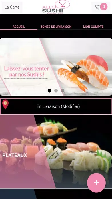 Allo Yous Sushi سکرین شاٹس