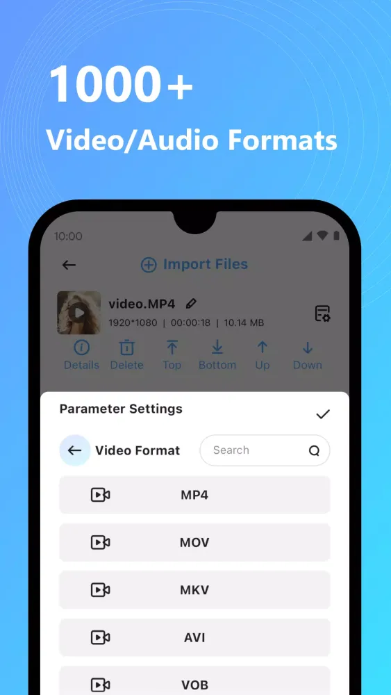 Ảnh chụp màn hình của AllVidConverter