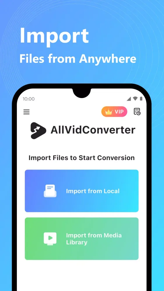 Ảnh chụp màn hình của AllVidConverter