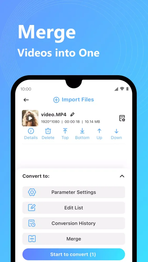 Ảnh chụp màn hình của AllVidConverter