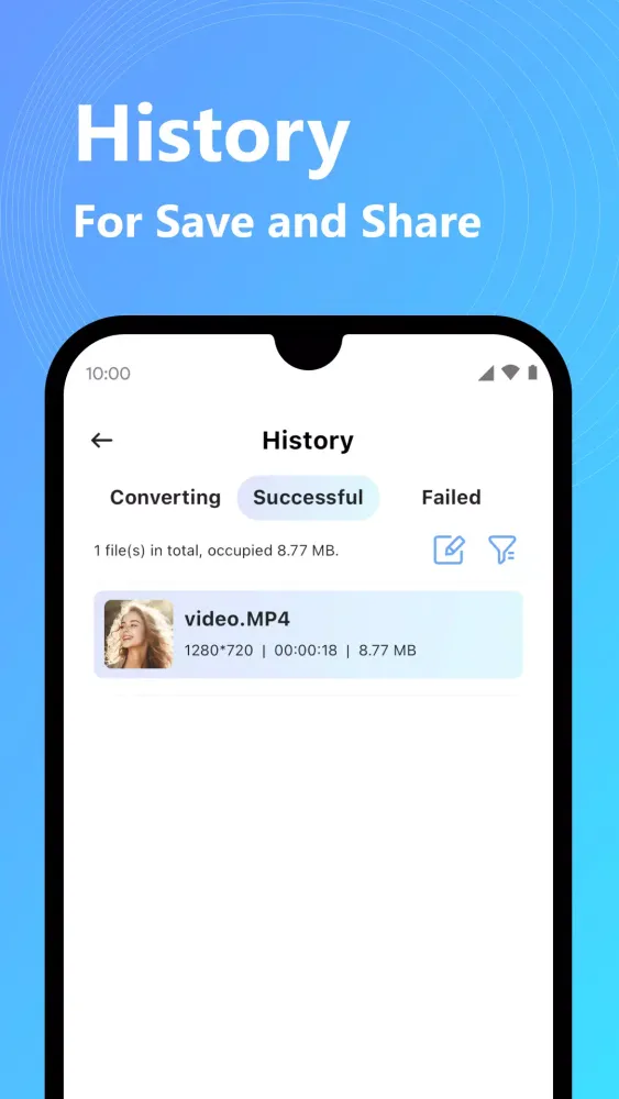 Ảnh chụp màn hình của AllVidConverter