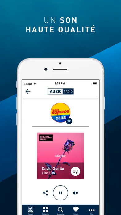Capturas de tela do Allzic Radio