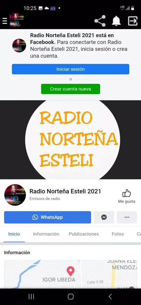 Radio Norteña Esteli 스크린샷