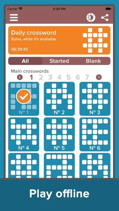 تصاویر Crossword: Puzzle collection