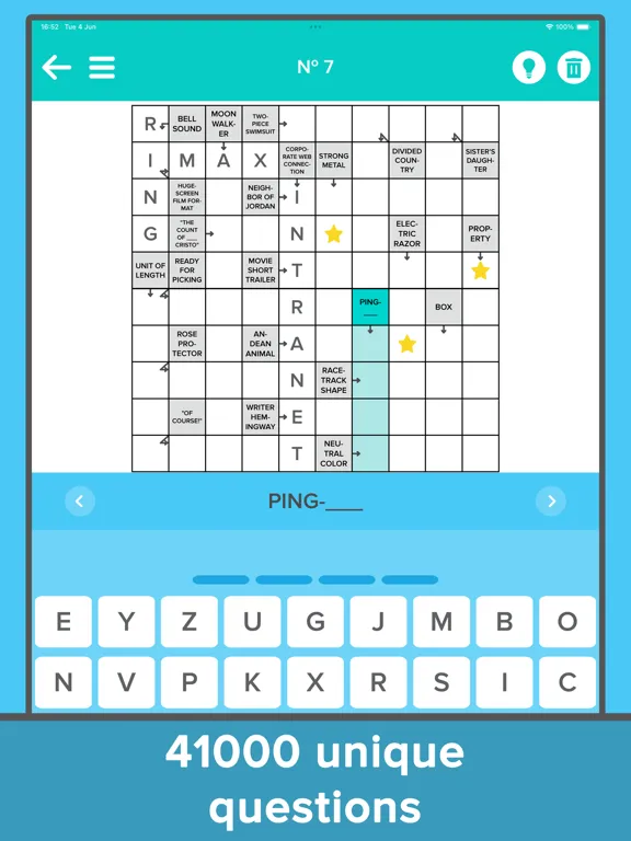 Crossword: Arrowword puzzles iPad 应用截图