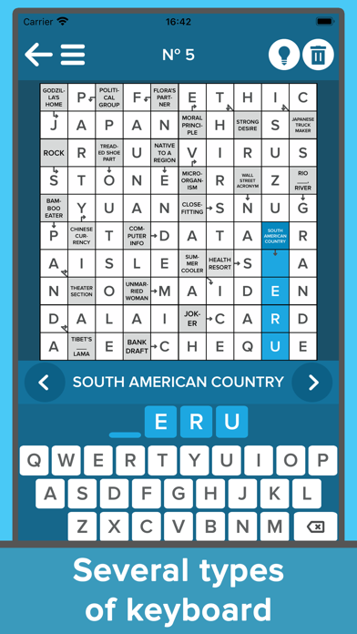 Tangkapan layar Crossword: Arrowword puzzles