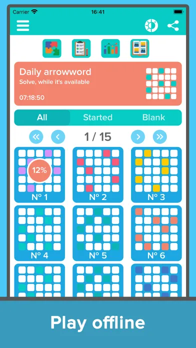 Crossword: Arrowword puzzles应用截图