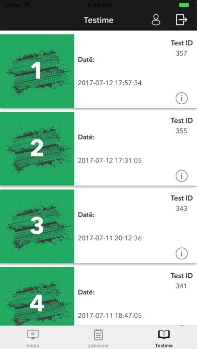 Скриншоты AutoshkollaStudenti