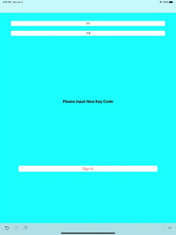 Passwords Easy Lite iPad 應用截圖