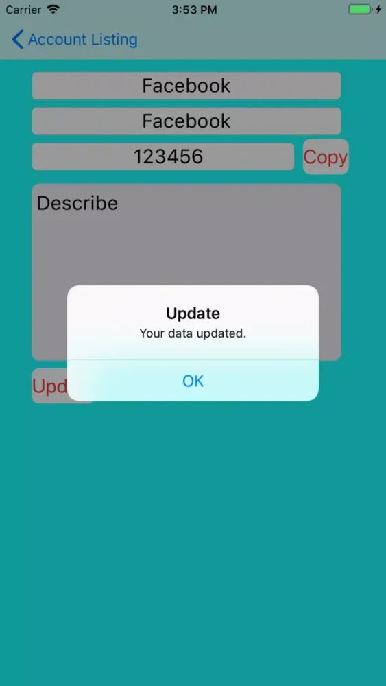 Passwords Easy Lite應用截圖