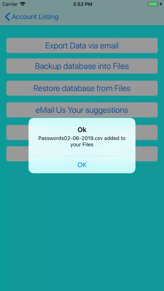 Passwords Easy Lite應用截圖