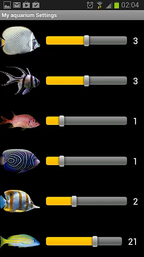 The real aquarium - LWP سکرین شاٹس