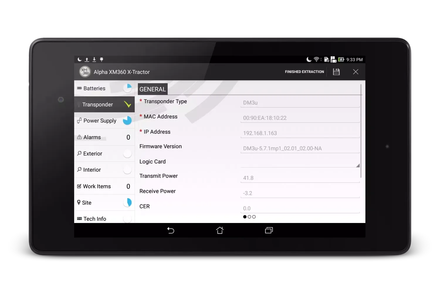 Alpha XM360 X-Tractor 스크린샷