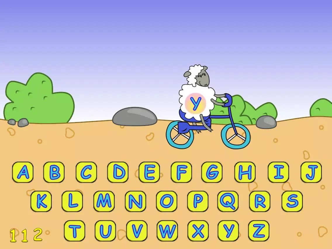 تصاویر Alphabet English game training iPad 