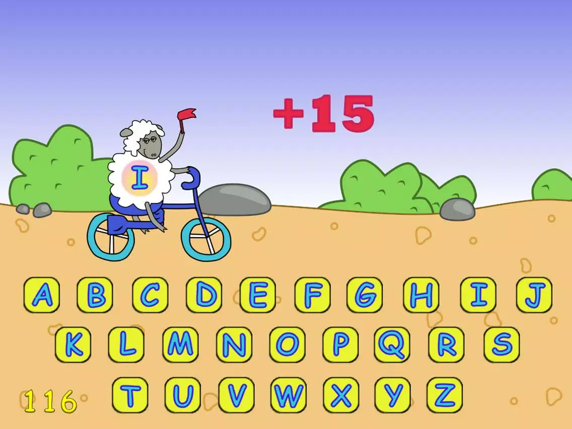 تصاویر Alphabet English game training iPad 