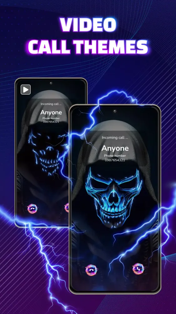 Ảnh chụp màn hình của Color Call Flash - Call Screen