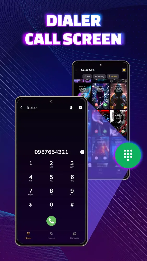 Ảnh chụp màn hình của Color Call Flash - Call Screen