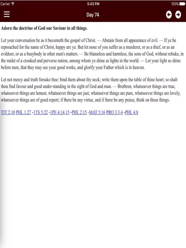 CATHOLIC BIBLE & DAILY DEVOTION iPad 應用截圖
