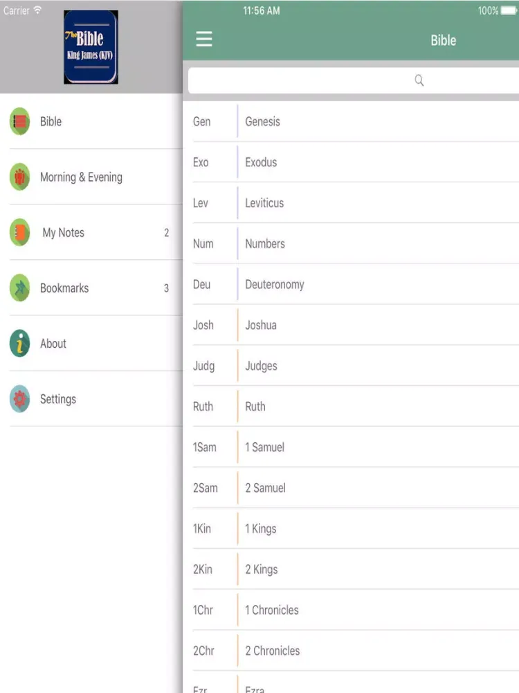 Capturas de tela do KJV BIBLE & DAILY DEVOTIONS iPad 