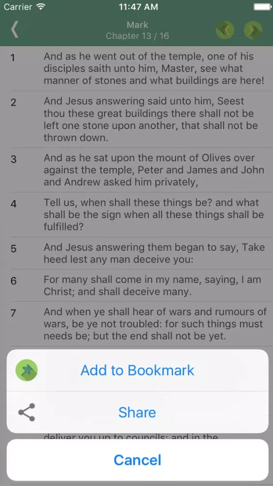 Capturas de tela do KJV BIBLE & DAILY DEVOTIONS