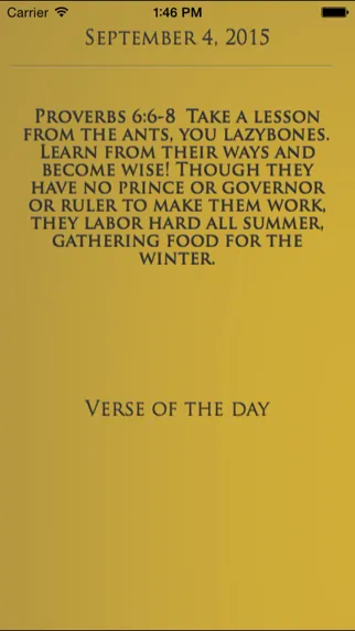 DAILY BIBLE PROVERBS应用截图