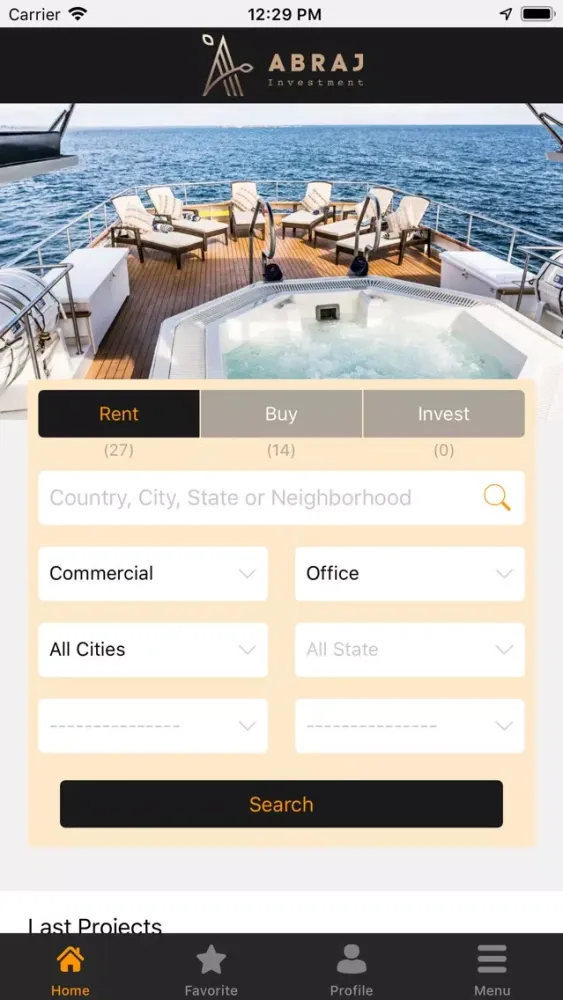 Zrzuty ekranu Abraj Real Estate