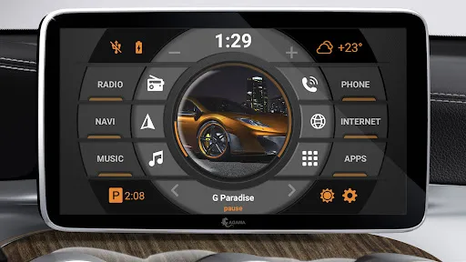 Tangkapan skrin AGAMA Car Launcher