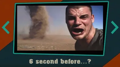 Tangkapan layar One second before...?