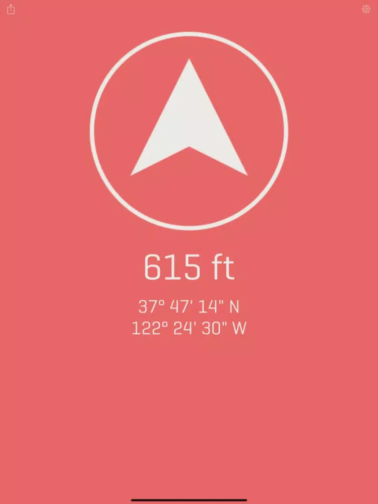 Alti - Altimeter & Compass iPad 应用截图