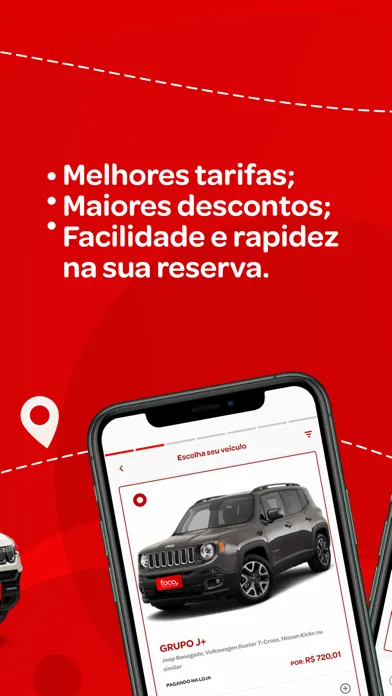 Captures d'écran de Foco Aluguel de Carros