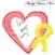 Love My Army Heart Stickers